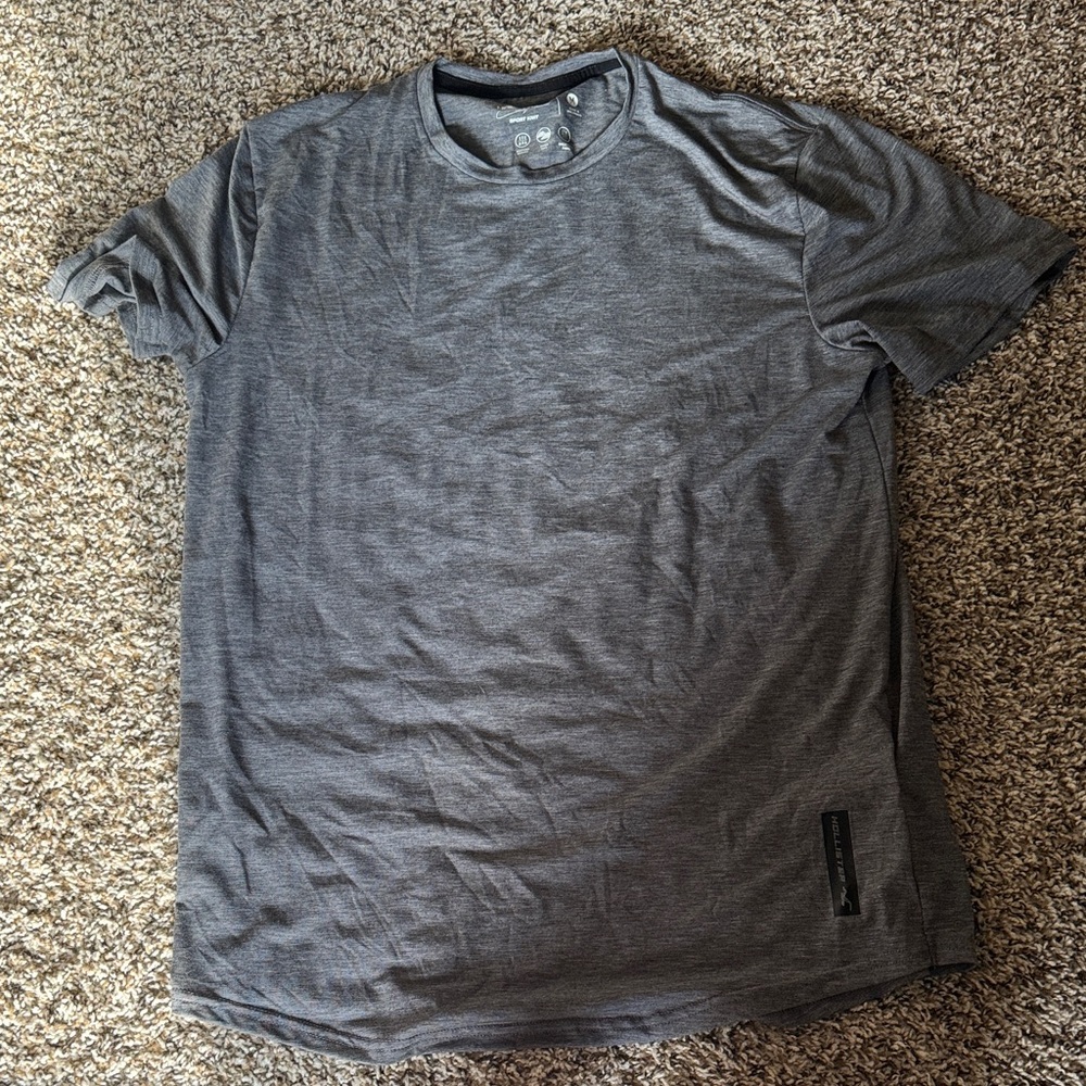 Hollister Heather Gray Short Sleeve Tee